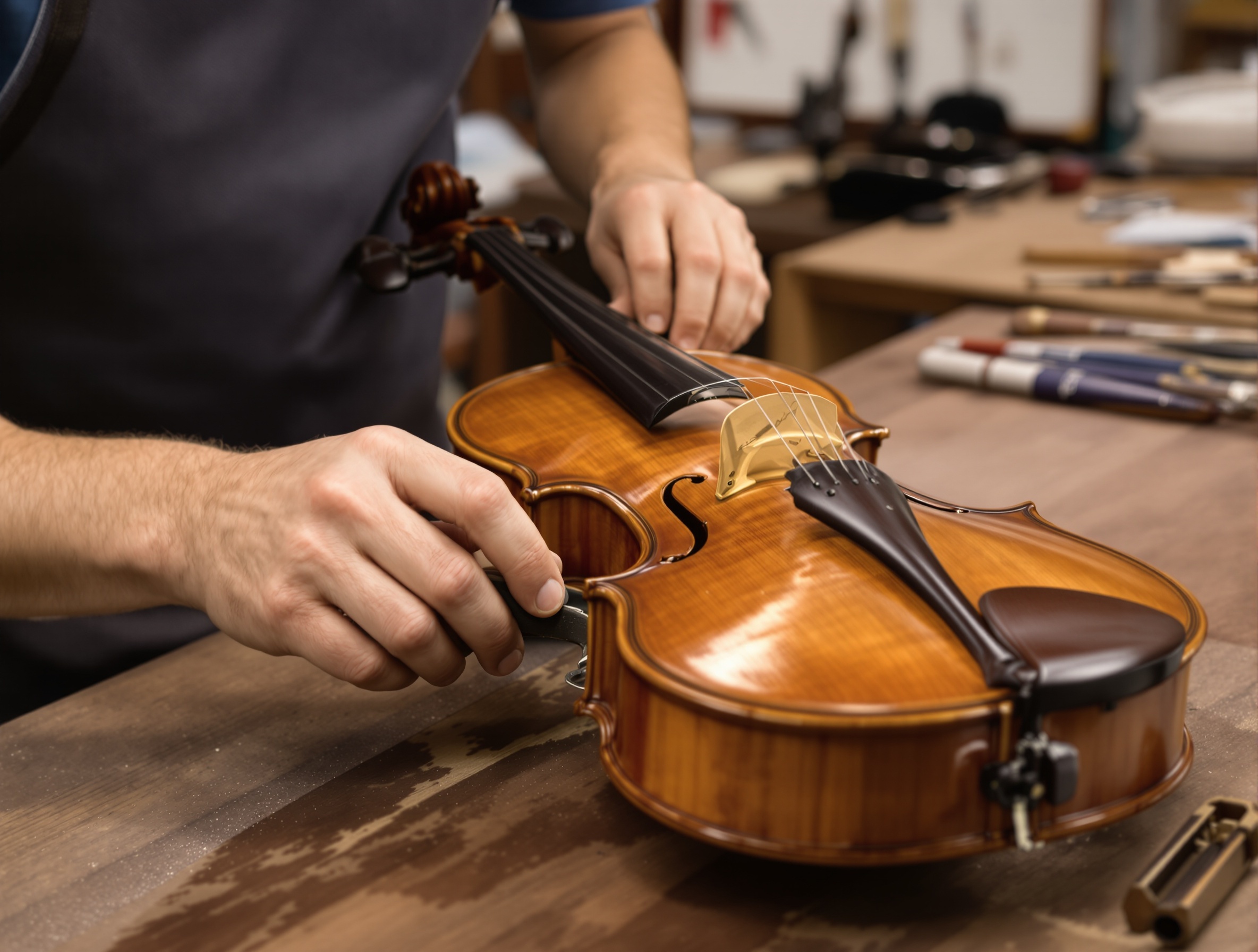 Atelier Corde & Bois — Restauration d'instrument ancien
