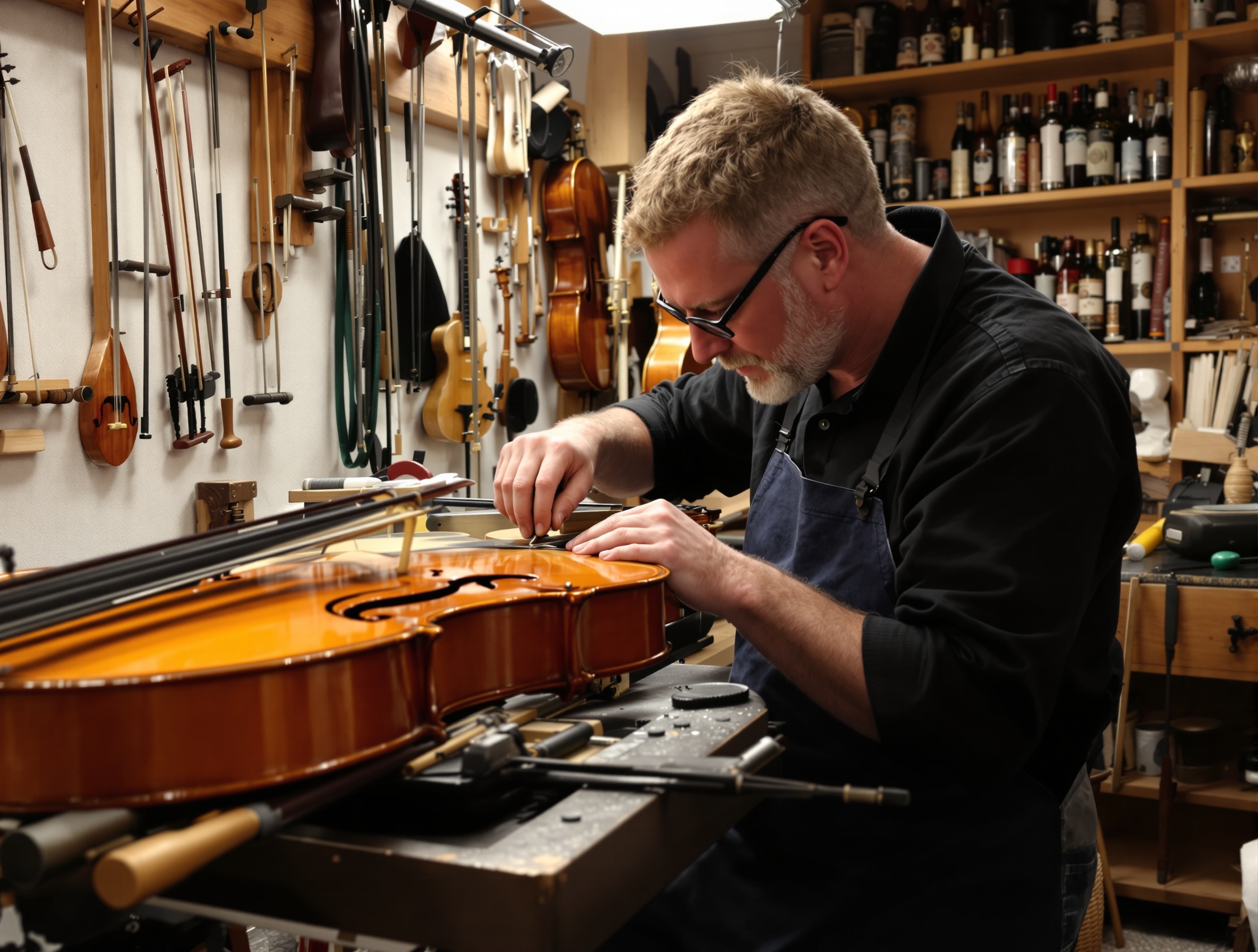 Atelier Corde & Bois — Réglage et sonorisation