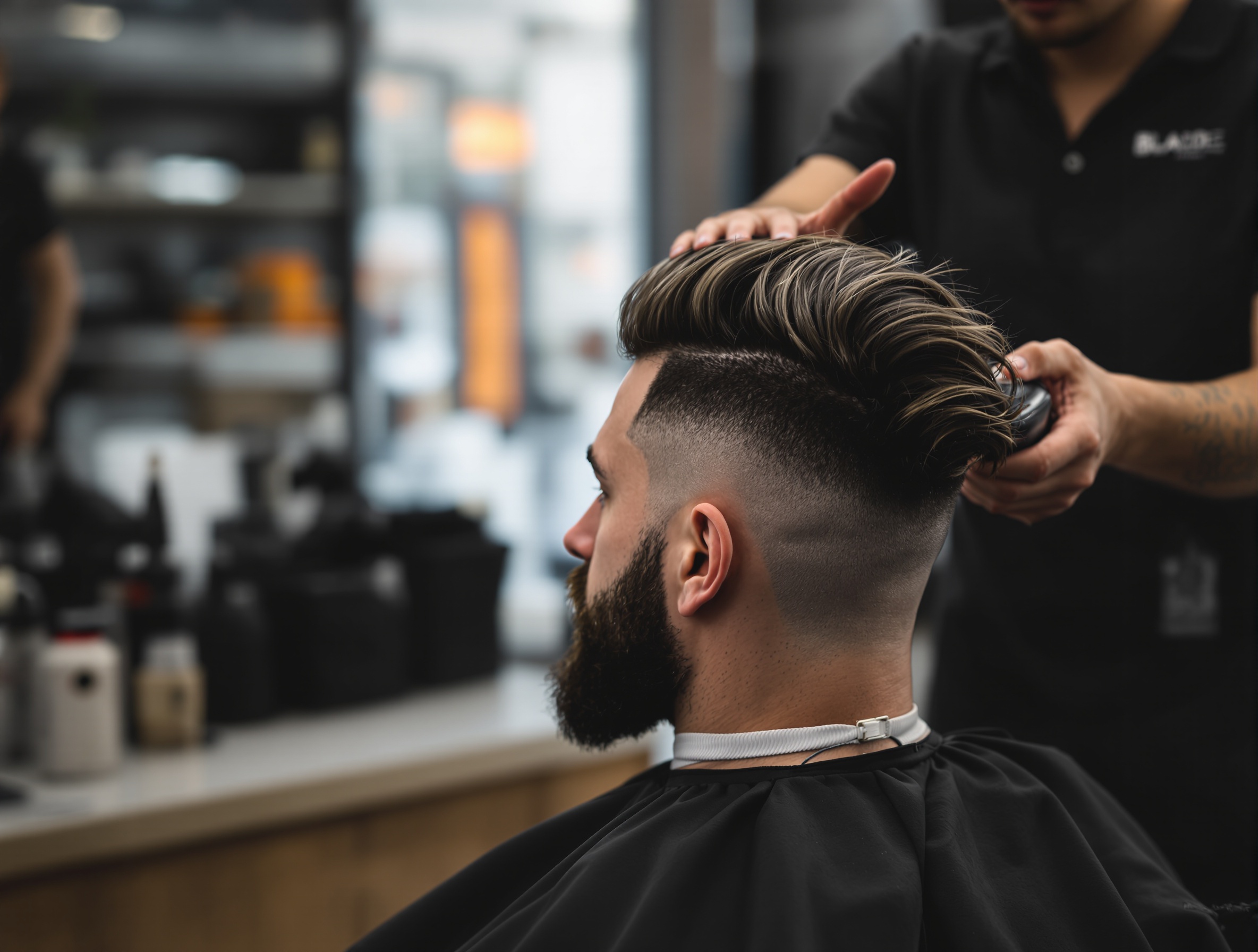 Blade & Fade — Coupe homme signature