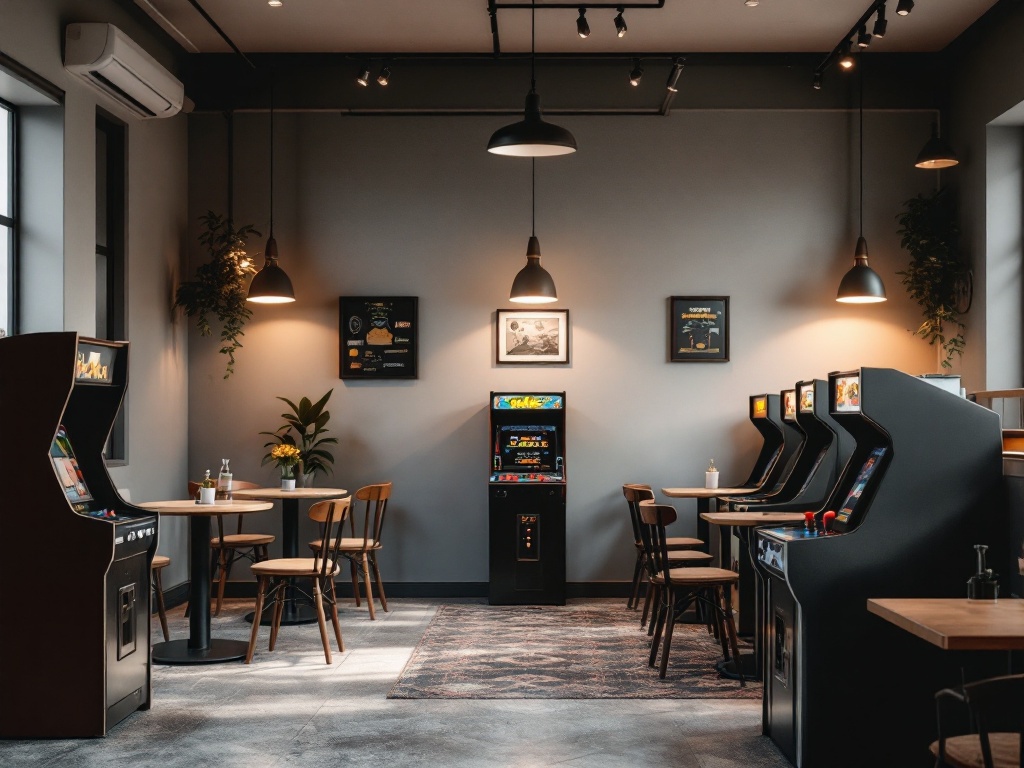Blox Arcade Café — Retro Arcade Zone