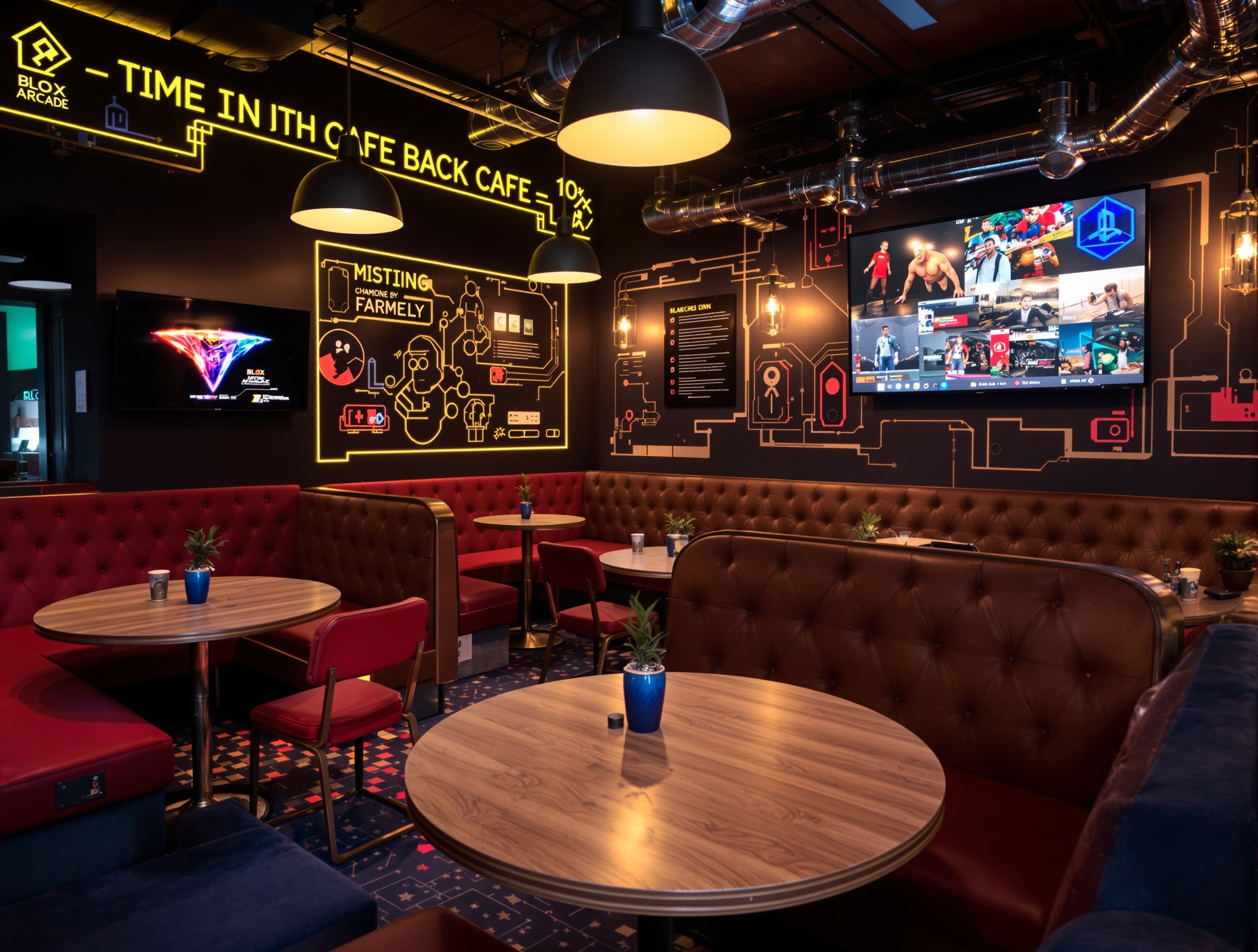 Blox Arcade Café — Console Gaming Booths