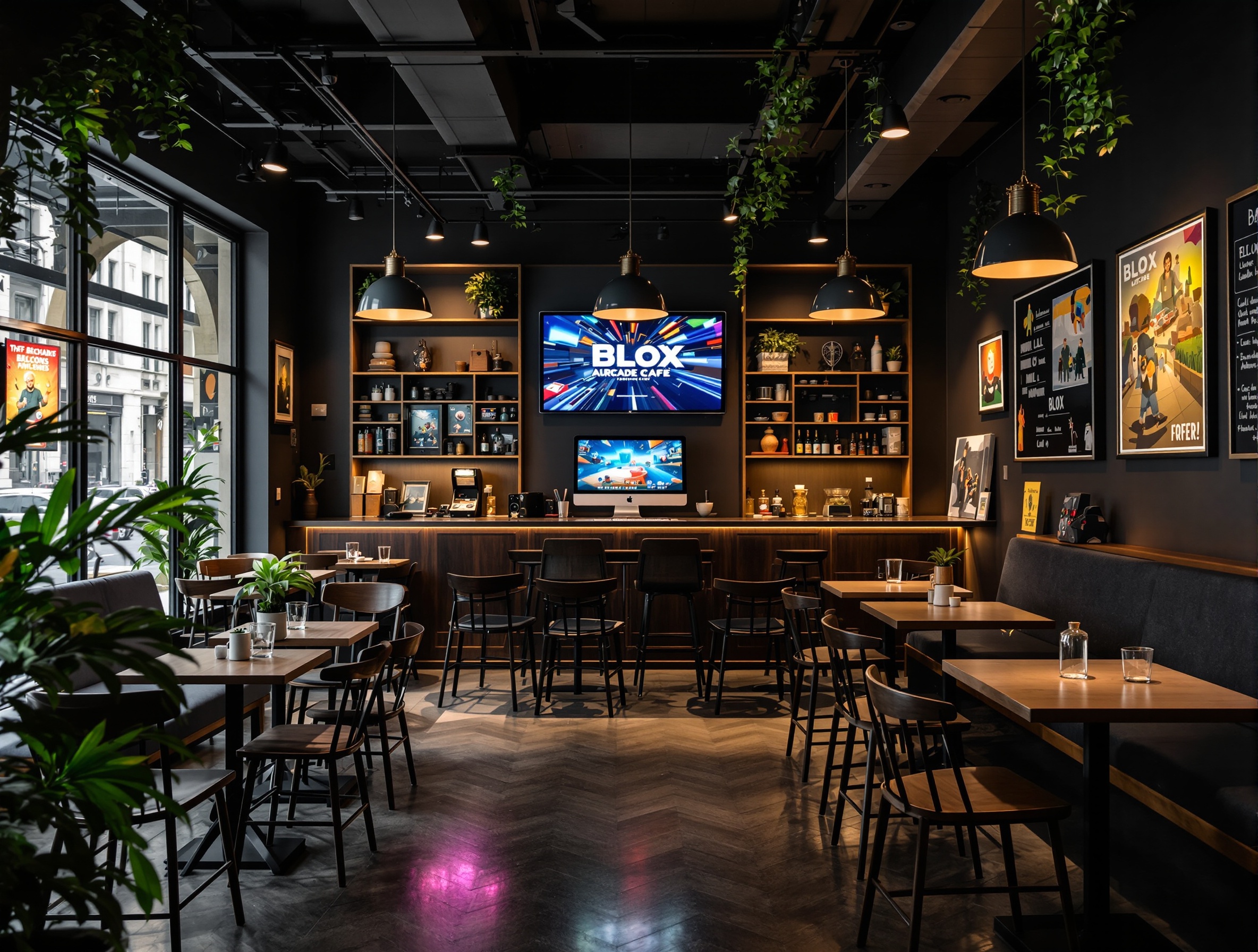 Blox Arcade Café — About 3
