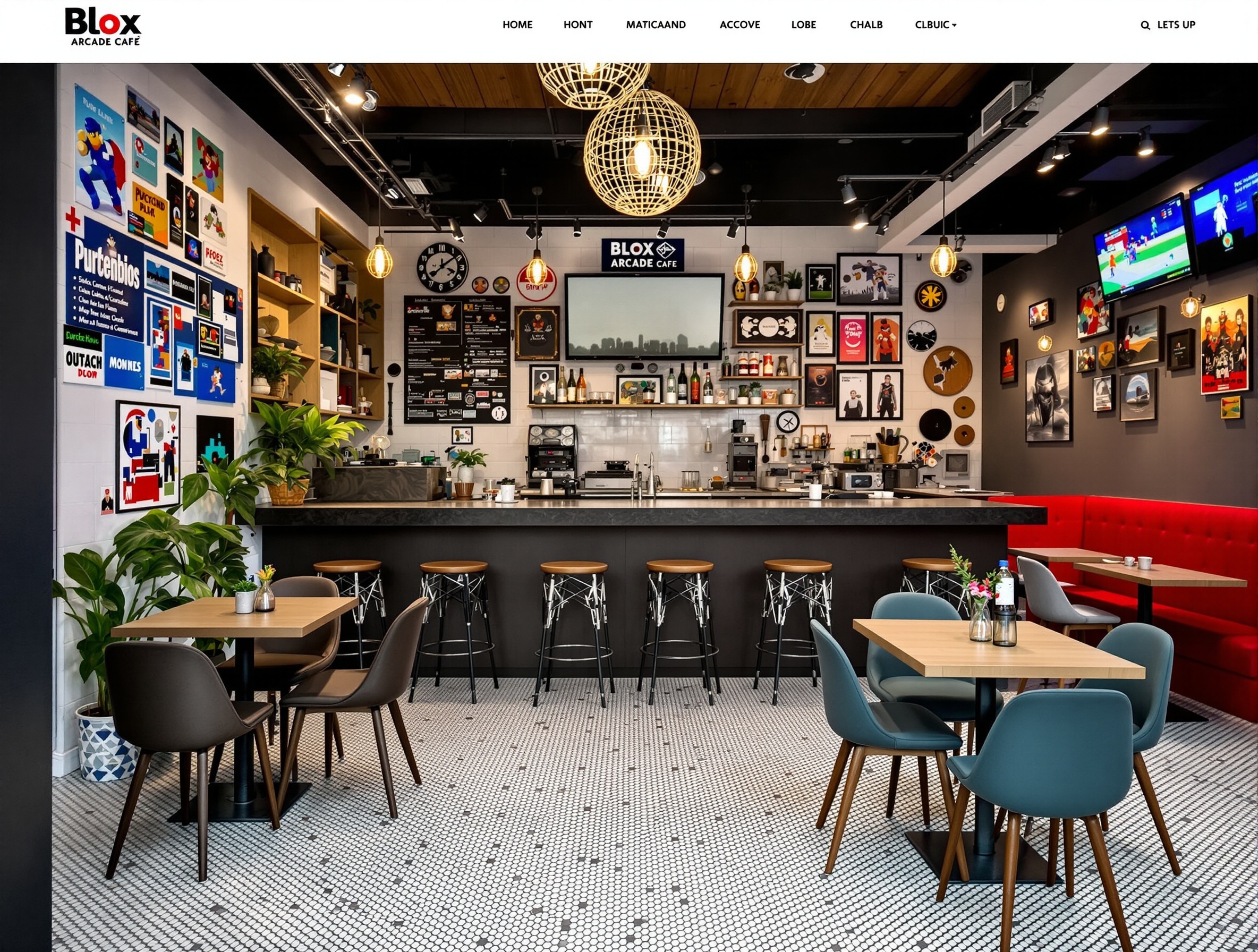 Blox Arcade Café — Shakes, coffee and mocktails
