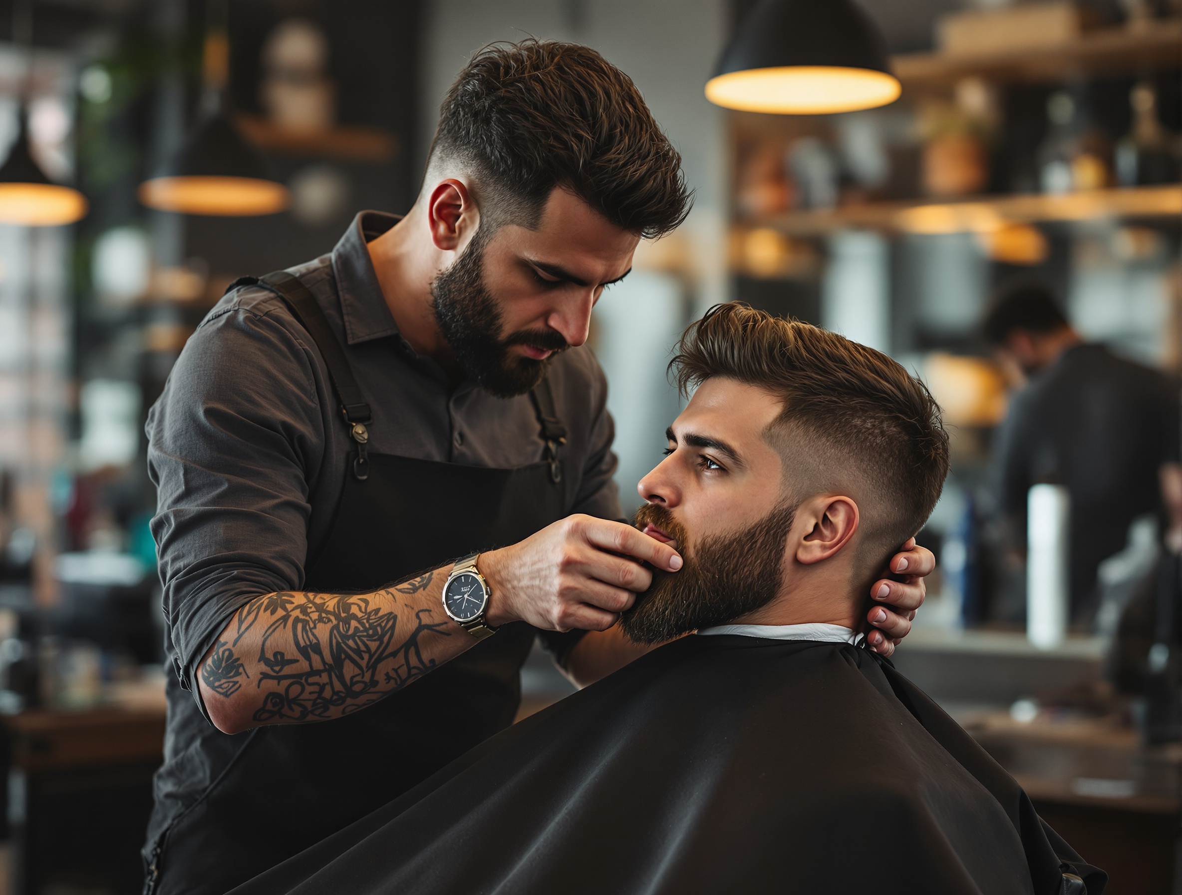 CasaNova Barbershop — Father & son