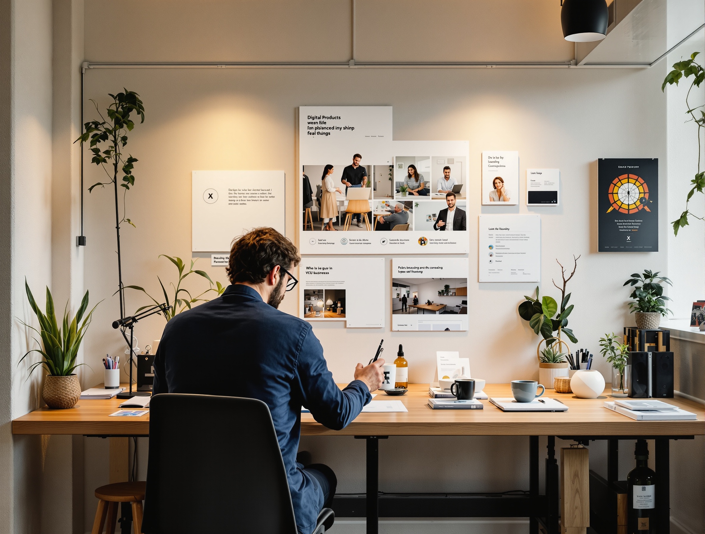 Digital Products X — Branding & UI systems
