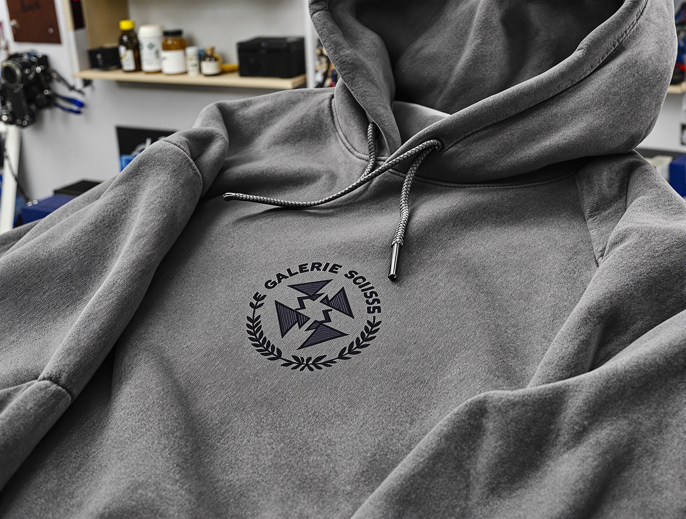 Galerie Suisse — Hoodie capuche doublée