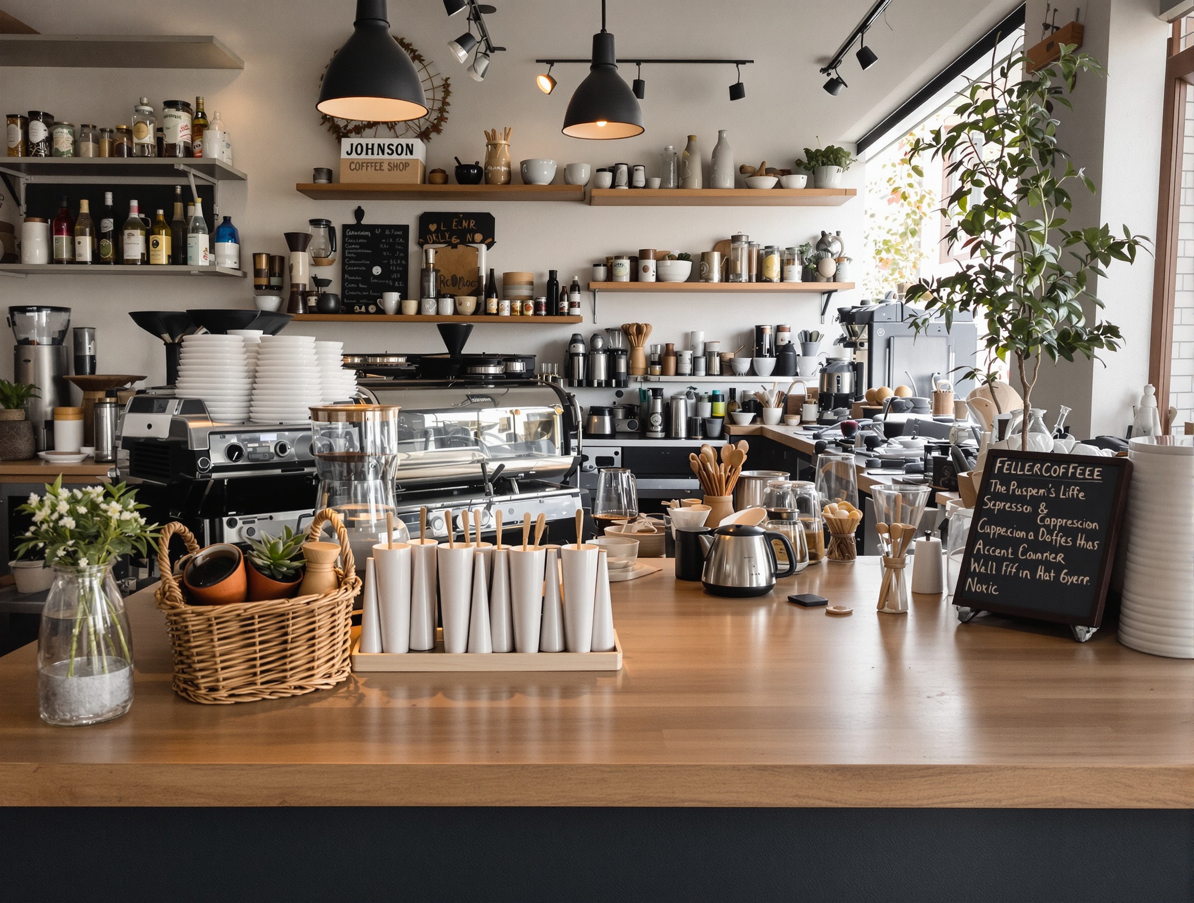 Johnson Coffee Shop — Cappuccino & Flat White
