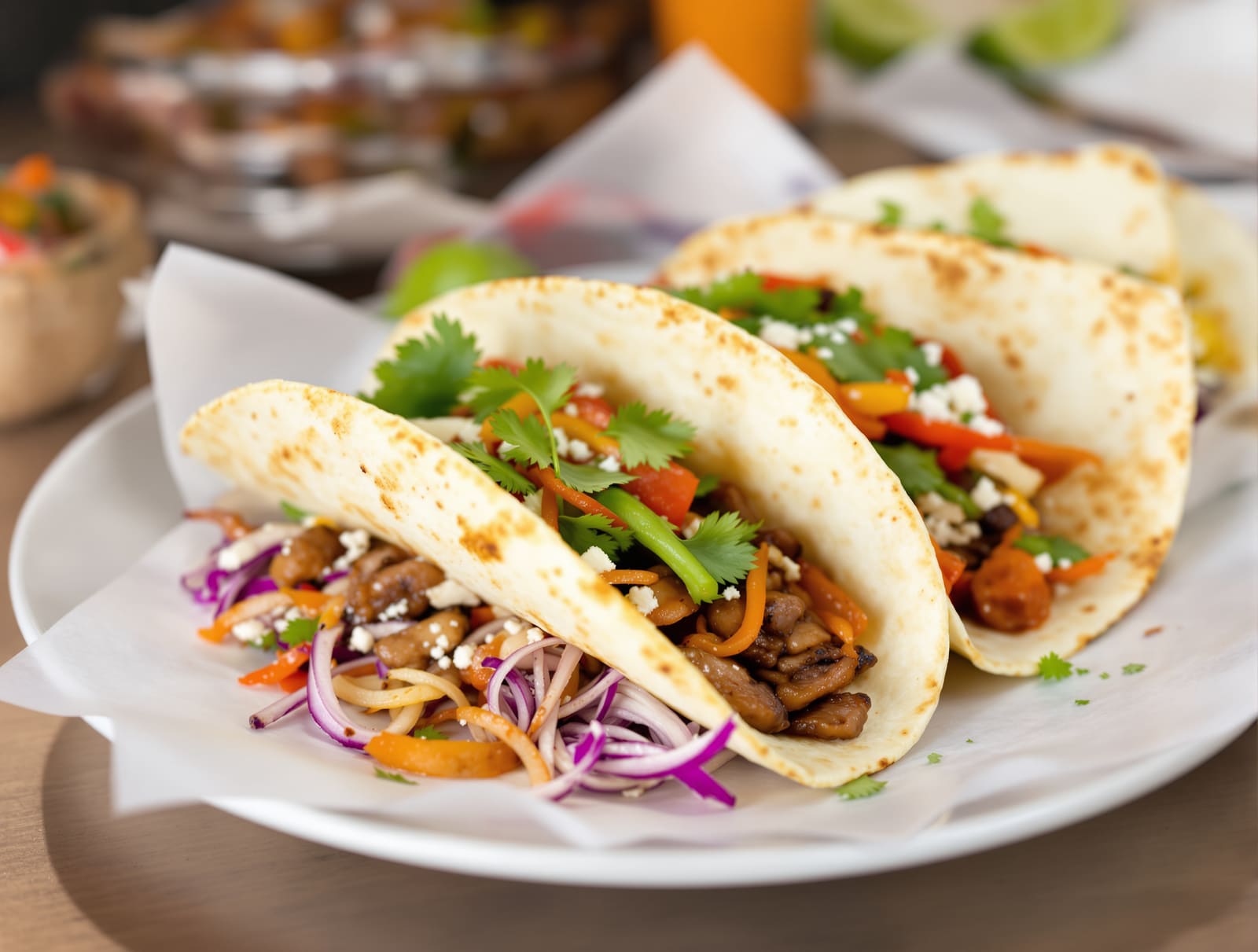 Mexicano Tacoso — Tacos Vegetarianos