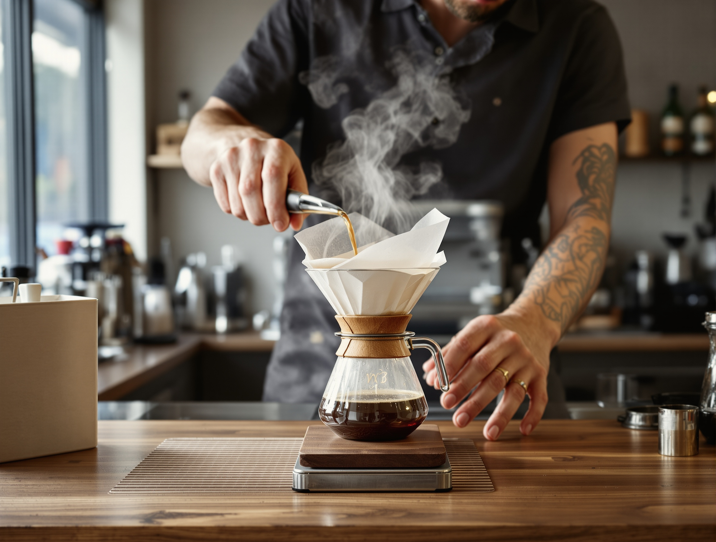 Roast & Bloom Coffee β Pour Over Bar
