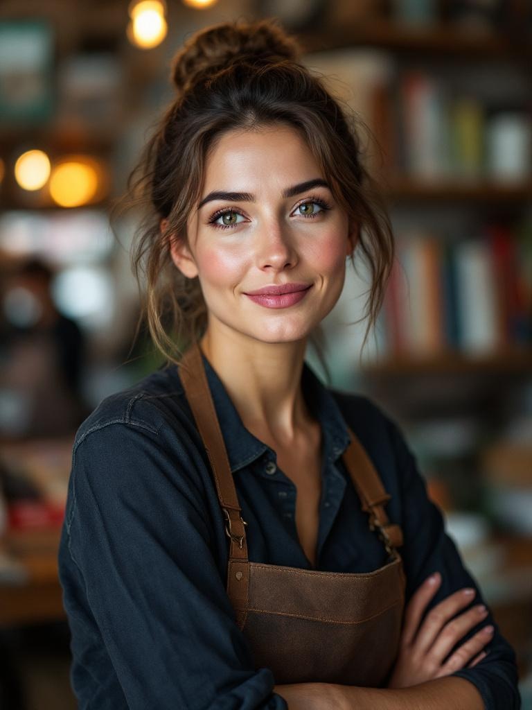 Portrait de la libraire fondatrice